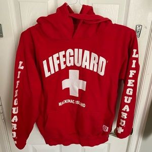 Mackinac Island Authentic Life Guard Hoodie